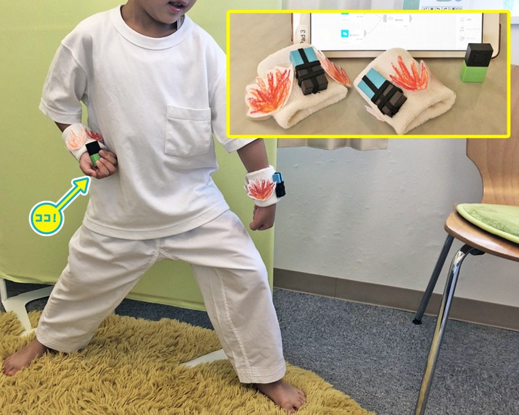 空手がめきめき上達するリストバンド